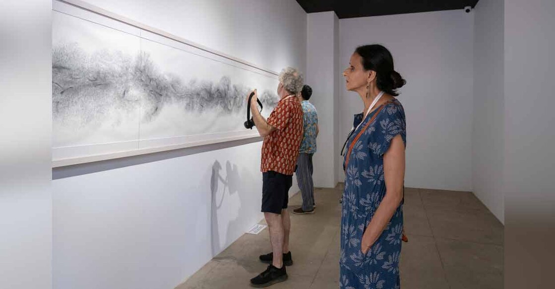 Smita Tharoor says the displays at Biennale convey energy at various levels involving sense and response. Photo: Special arrangement