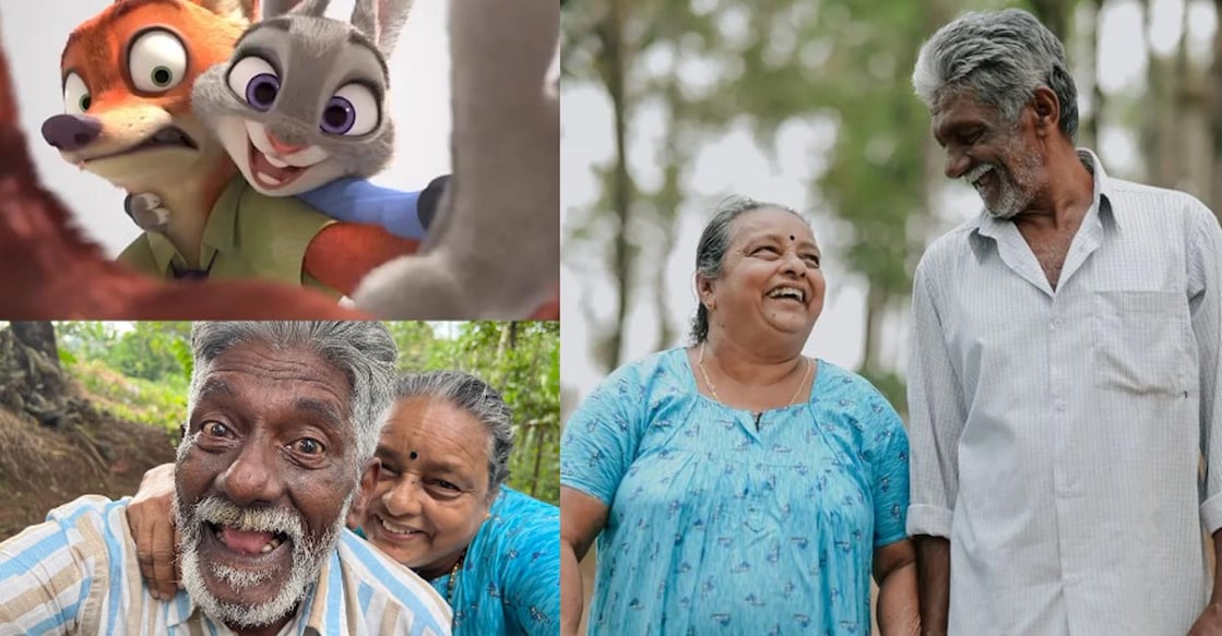 The elderly couple share a great bond. Photos | Instagram (_acha_mass)