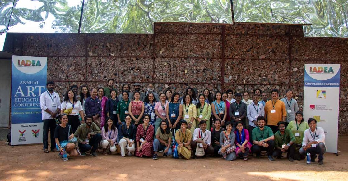 Art teachers from over 50 institutions across the country participated in the fifth annual meeting of the Indian Art and Design Educators Association. Photo: Special arrangement