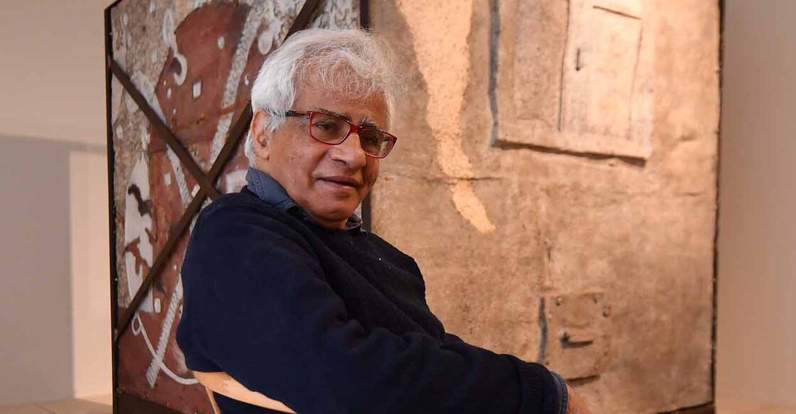 Vivan Sundaram is a pioneer among Indian artists to work with installation. Photo: Manorama