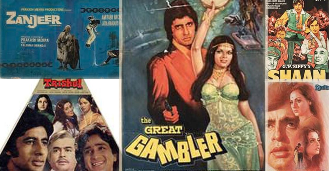 Amitabh Bachchan is celebrating his 81st birthday on October 11. Movie posters | Special arrangement