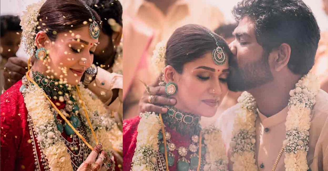 Vignesh posted some beautiful pics on social media soon after the wedding at a popular resort in Mahabalipuram. Photo courtesy: @wikkiofficial/Instagram