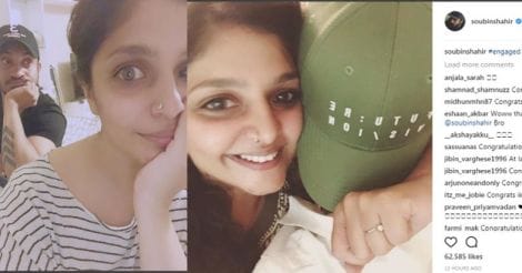 It's official now, Soubin confirms engagement with Jamia