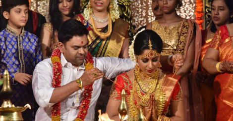 Actress Jyothi Krishna ties the knot | Pix