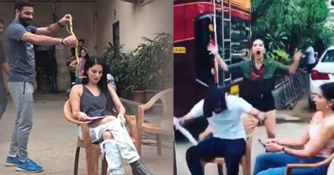 Sunny Leone takes sweet revenge for 'snake' prank, shares video