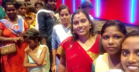 Special screening of Masterpiece held for women fans, a first in Kerala