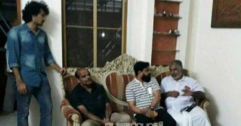 Dileep turns emotional during visit to Abi's grieving family