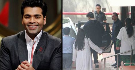 Karan Johar takes his twins home | Pix