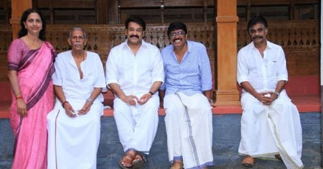 when Mohanlal visited his ancestral home after three decades