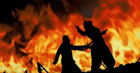 Artist reveals the story behind that Baahubali-Kattappa image