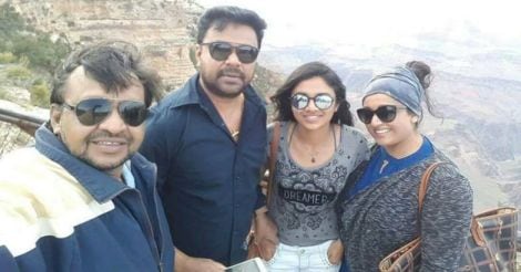 You have to see these pictures of Dileep, Kavya and Meenakshi in the USA