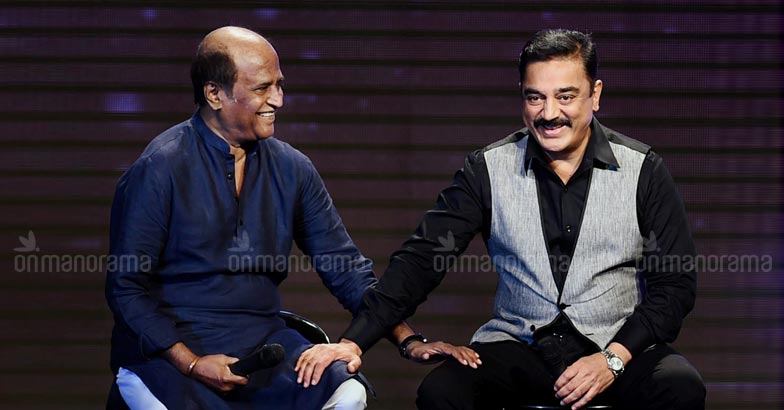 Kamal Haasan reiterates intention to join hands with Rajini 'only if required' Kamal Haasan reiterates intention to join hands with Rajini 'only if required'