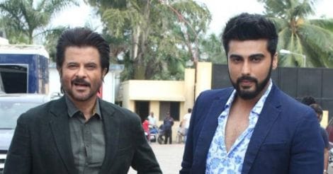 Anil Kapoor and Arjun Kapoor