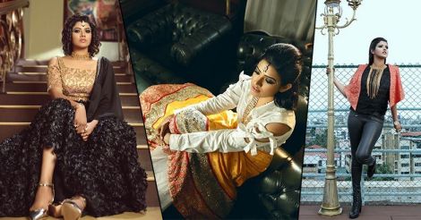 Singer Amrutha Suresh turns into a stylish model
