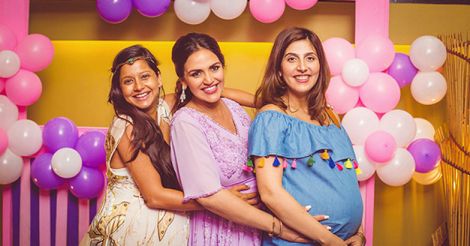 Esha Deol gets a ‘fun-filled’ baby shower | Pix