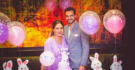 Esha Deol gets a ‘fun-filled’ baby shower | Pix