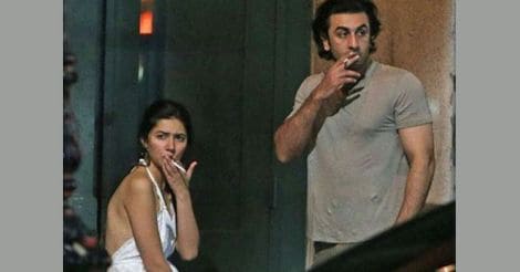 Mahira Khan with Ranbir Kapoor