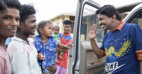 Santhosh Pandit just made a new friend in Attapadi