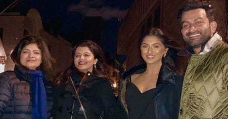 Prithviraj, Supriya celebrate new year in London; pics go viral