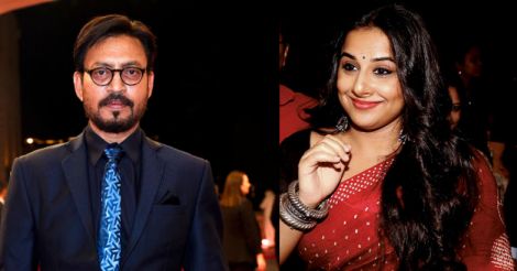 Irrfan Khan, Vidya Balan win top honors at 63rd Filmfare Awards