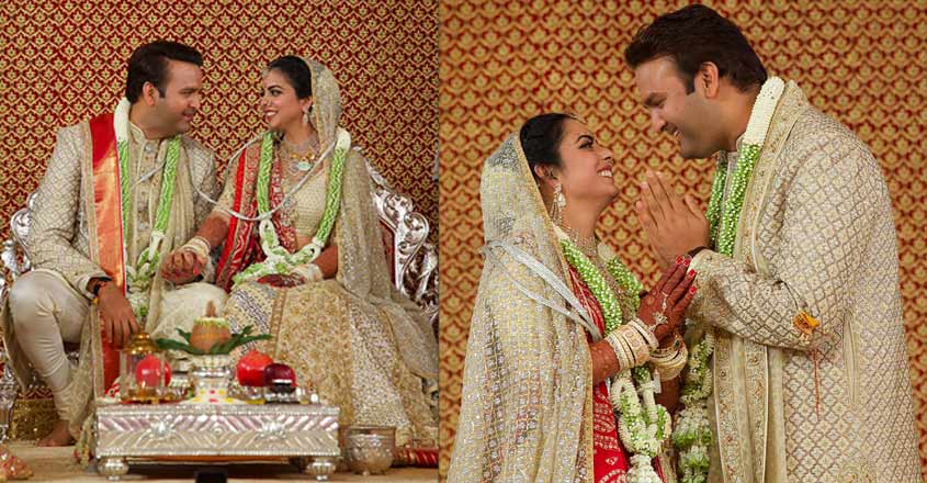 Regal wedding of Isha Ambani and Anand Piramal dazzles Mumbai