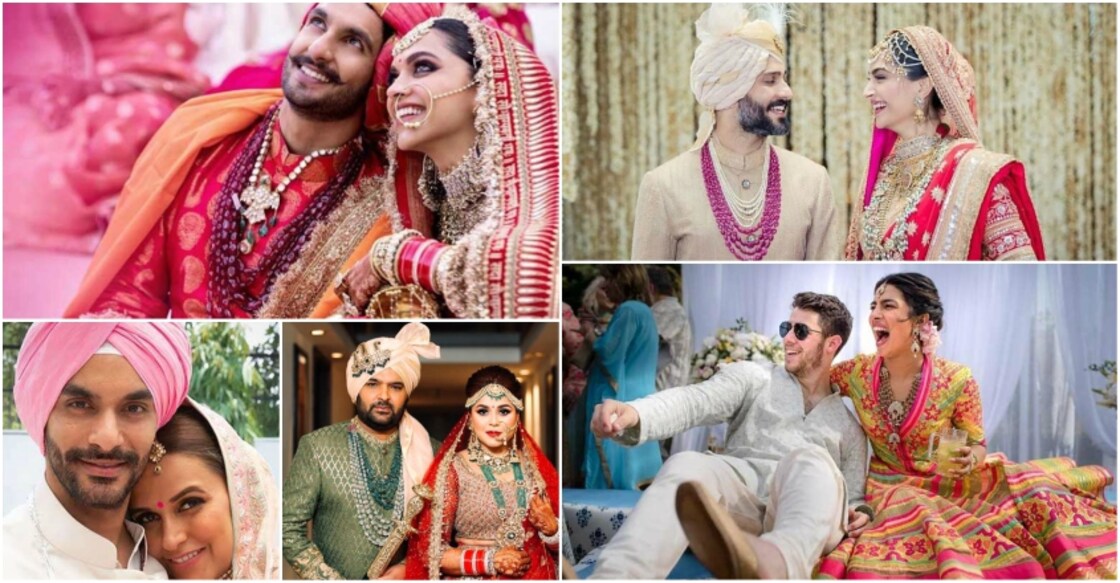 A look back at the star weddings of 2018