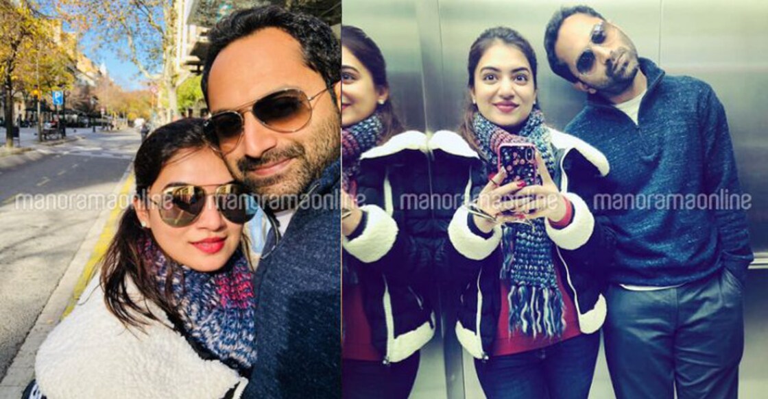 nazriya-fahadh-europe