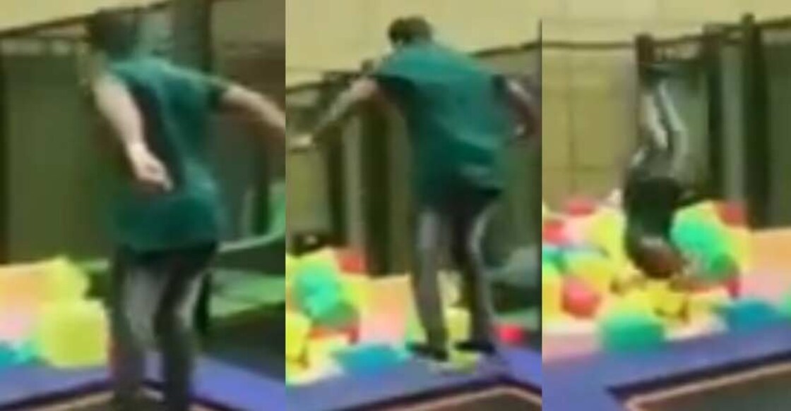 Mohanlal's somersault is a hit online