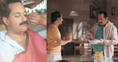 The makeover video of Fahad Faasil for an ad is going viral