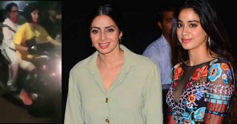 Sridevi enjoyed a bike ride with Jhanvi days before she died