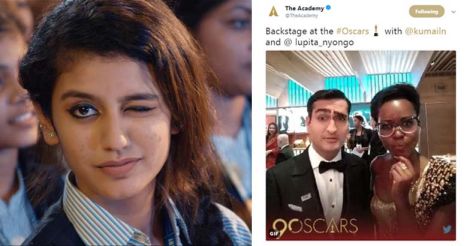 Kumail Nanjiani imitating Priya Varrier