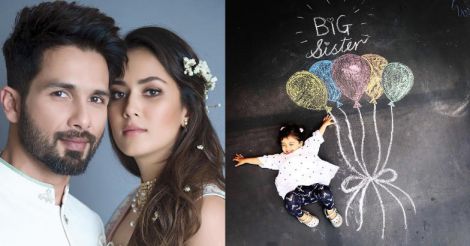 Shahid confirmed Mira's second pregnancy with pic of 'big sister' Misha