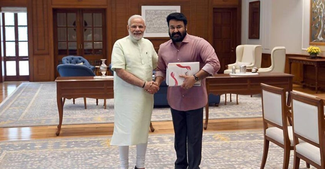 Modi lends ear to activist Mohanlal