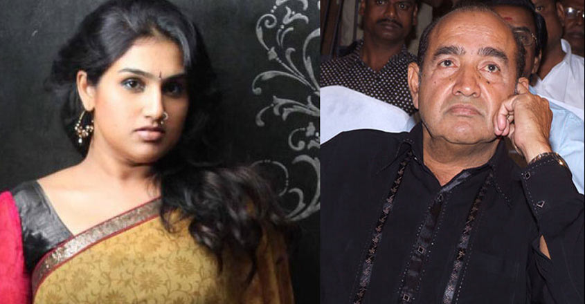 Actress Vanitha alleges assault after property spat with dad