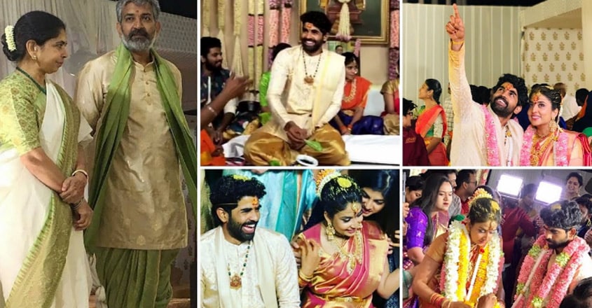 Baahubali Director Ss Rajamouli S Son Karthikeya Gets Married Entertainment English Manorama Images on the instagram tiktok about karthikeya. baahubali director ss rajamouli s son