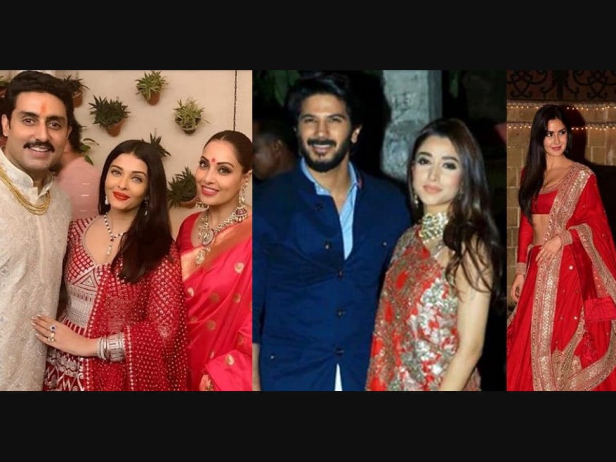 Dulquer Salmaan, wife Amal shine at Amitabh Bachchan's Diwali party, image size:1200x900