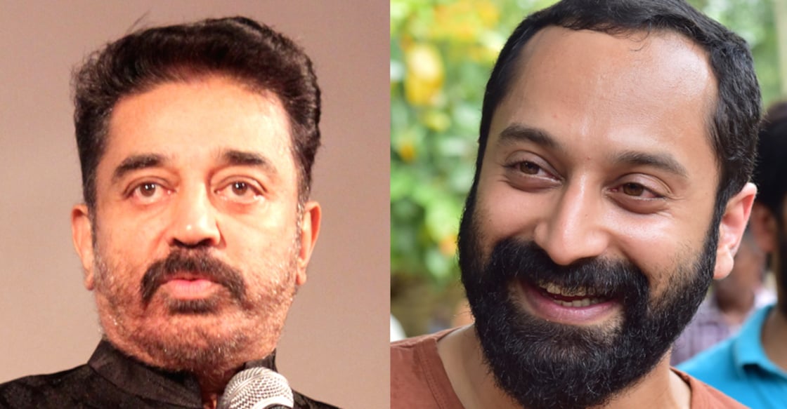 Kamal Haasan and Fahadh Faasil