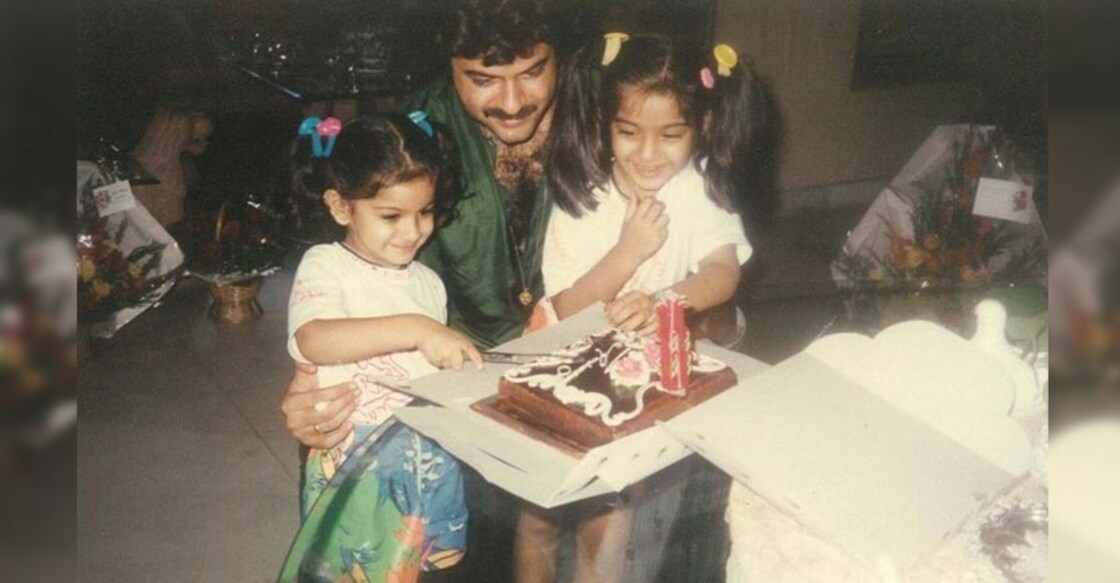 'To the most beautiful person in family,' Sonam wishes Anil Kapoor on his b'day