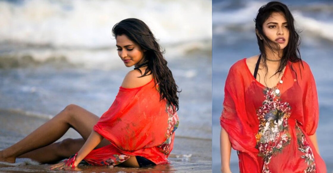 Amala Paul nails a perfect beach look | Pics