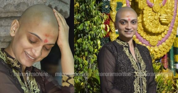 Actor Krishna Prabha flaunts a tonsure, here's her story behind this ...