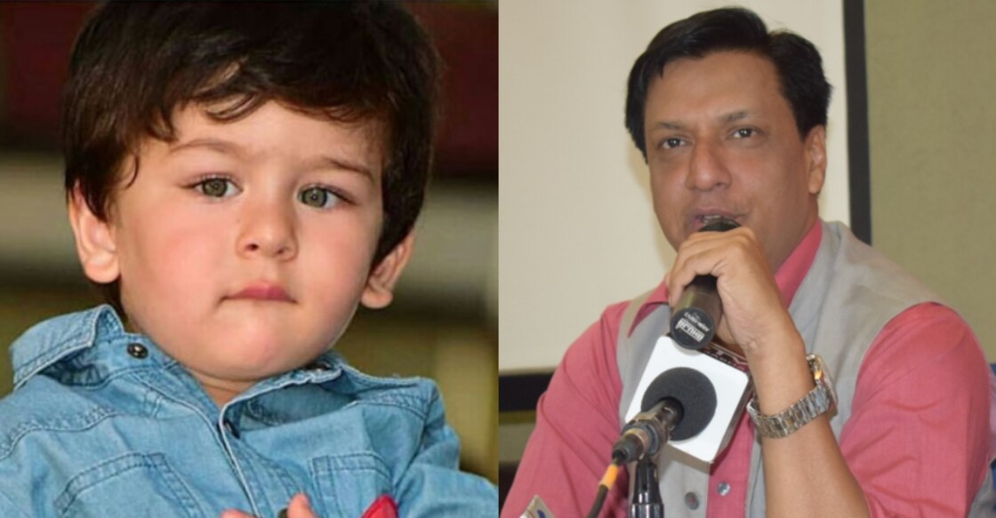 Madhur Bhandarkar and Taimur Ali Khan Madhur Bhandarkar and Taimur Ali Khan