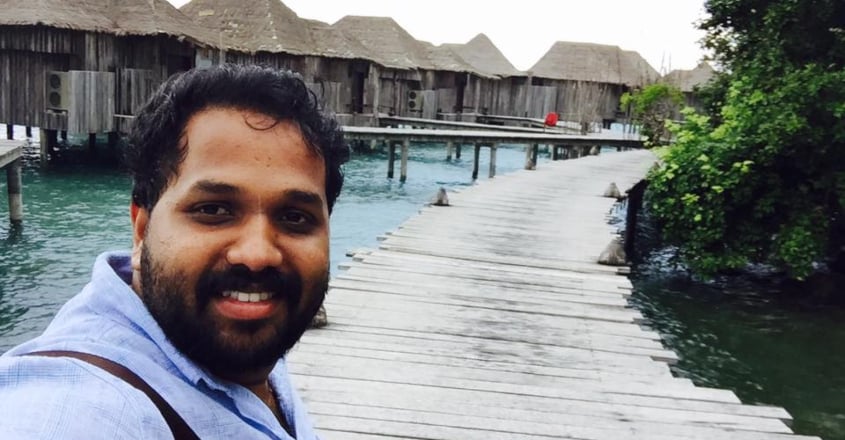 Director Arun Gopy has a lucky escape Director Arun Gopy has a lucky escape
