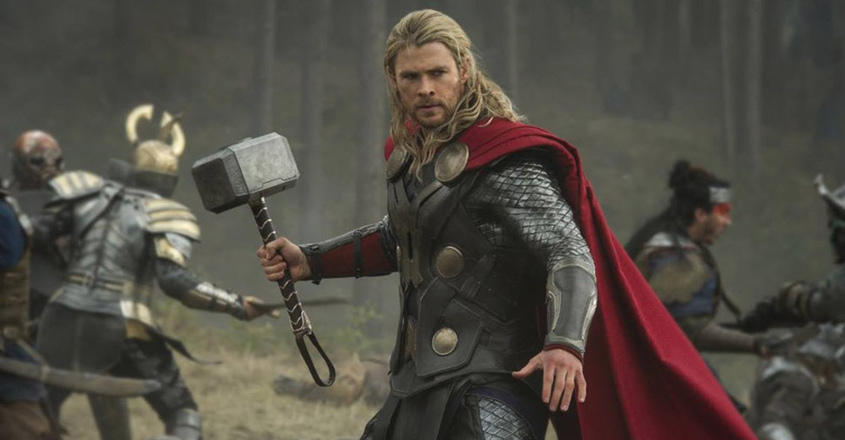 chris-playing-thor