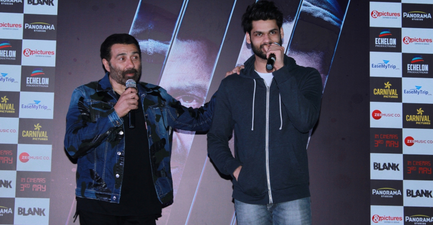 Sunny Deol and Karan Kapadia Sunny Deol and Karan Kapadia