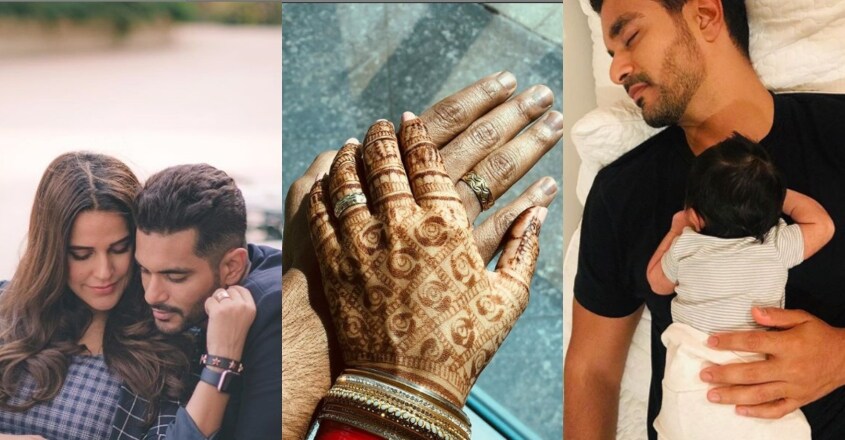 On anniversary, Angad thanks wife Neha for accepting him with imperfections On anniversary, Angad thanks wife Neha for accepting him with imperfections
