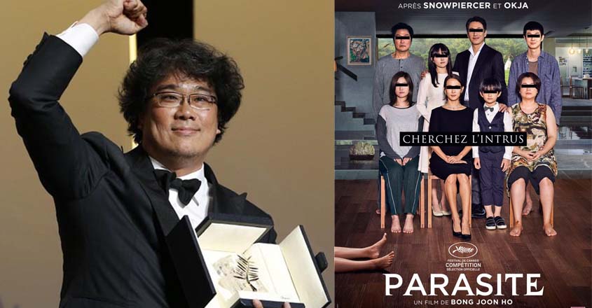 South Korean movie 'Parasite' wins Palme d'Or at Cannes