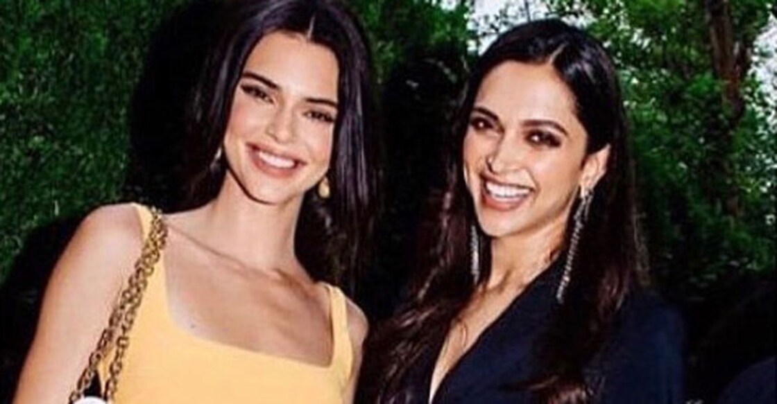 New York: Bollywood actress Deepika Padukone was all smiles as she posed with supermodel and reality TV star Kendall Jenner at a charity dinner, in New York, on June 19, 2019. (Photo: Instagram/georgiougabriel)