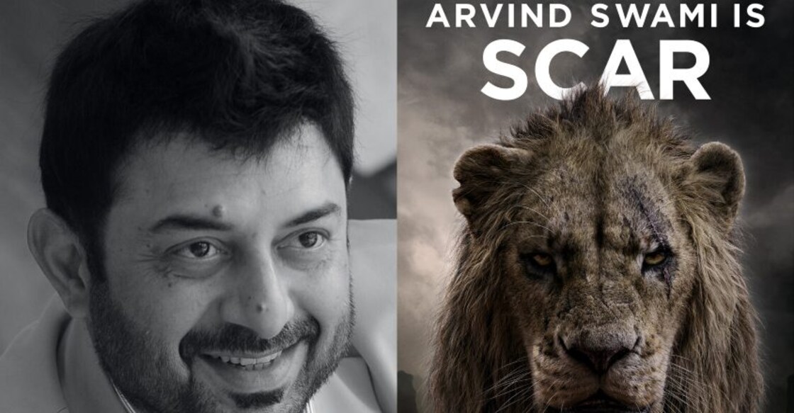 Arvind Swami is Scar of 'The Lion King' Tamil version