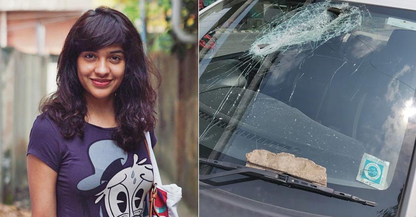 Narrow escape for actor Archana Kavi, family Narrow escape for actor Archana Kavi, family