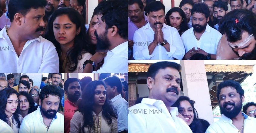 Dileep's daughter Meenakshi turns heads as brother's maiden film is launched Dileep's daughter Meenakshi turns heads as brother's maiden film is launched
